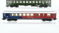 Märklin H0 Konvolut Schnellzugwagen 1./2. Kl. mit Speiseraum DB