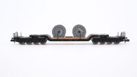 Fleischmann N 8299 Tiefladewagen mit 2 Kabelrollen SSt 34a DB