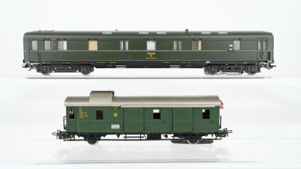 Märklin H0 Konvolut Postwagen "Deutsche Reichspost" Gepäckwagen DR