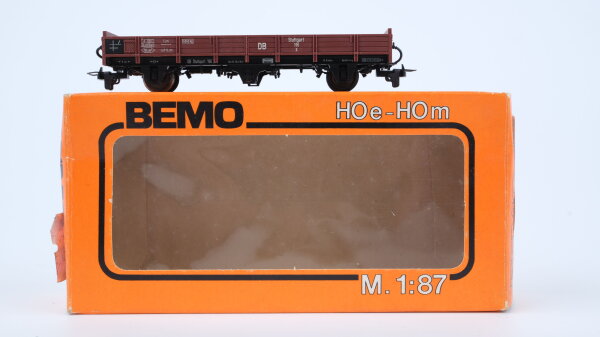 Bemo H0e 2001 Niederbordwagen DB
