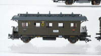 Trix u.a. H0 Konvolut Umbauwagen Donnerbüchse 2./3. Kl. DR