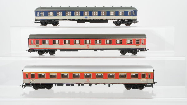Röwa u.a. H0 Konvolut Abteilwagen 1./2. Kl. DB