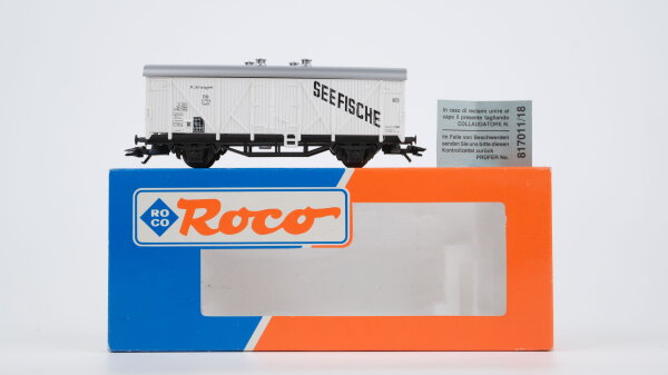 Roco H0 46047 Kühlwagen (Seefische) DB