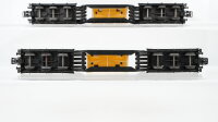Märklin H0 Konvolut Tiefladewagen mit Trafo/Kiste "AEG Bahia" DB