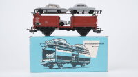 Märklin H0 4613 Autotransportwagen beladen DB