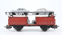 Märklin H0 4613 Autotransportwagen beladen DB