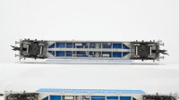 Fleischmann H0 Konvolut Schwerlastcontainerwagen (Kombiwagen) mit Ladung "Schenker, Hanjun, Geest" DB/ÖBB/SBB-FFS