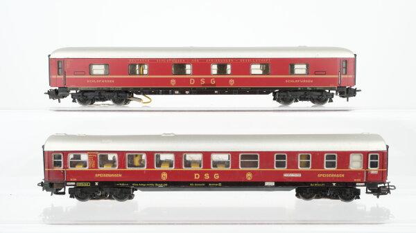 Märklin H0 Konvolut Schlafwagen Speisewagen DSG