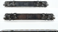 Märklin H0 Konvolut Personenwagen 1.Kl. blau Packwagen grün DB (Abbrüche)