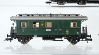 Fleischmann H0 Konvolut Donnerbüchse 2./3. Kl. Postwagen Gepäckwagen DR u.a.