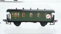 Fleischmann H0 Konvolut Donnerbüchse 2./3. Kl. Postwagen Gepäckwagen DR u.a.