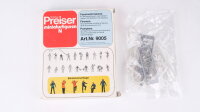 Preiser N 9005 Feuerwehrmänner, 40 unbemalte...