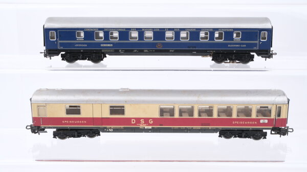Märklin H0 Konvolut TEE-Speisewagen Schlafwagen DSG CIWL