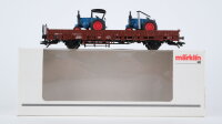 Märklin H0 46948 Rungenwagen mit Traktoren Rlmms 58...