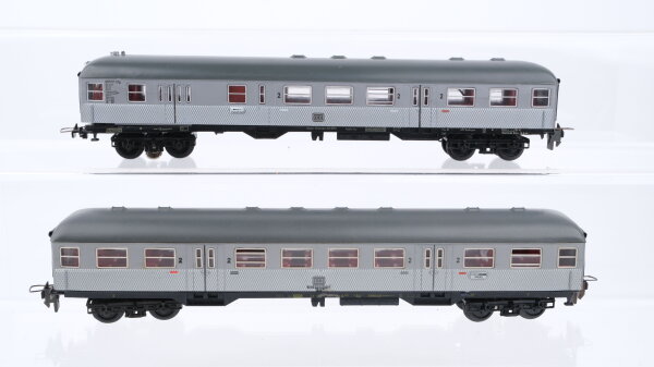 Trix Express H0 Konvolut Silberlinge 2. Kl. mit Gepäckabteil DB