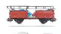 Märklin H0 Konvolut Autotransportwagen 315/4 teilbeladen