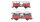 Märklin H0 Konvolut Autotransportwagen 315/4 teilbeladen
