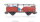 Märklin H0 Konvolut Autotransportwagen 315/4 teilbeladen