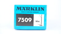 Märklin H0 7509 Oberleitungsmast K Gleise 10 Stück