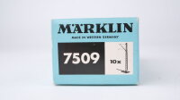 Märklin H0 7509 Mast für Fahrleitung, K Gleise 10 Stück