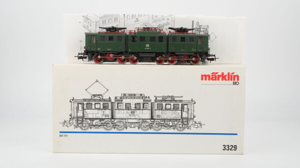 Märklin H0 3329 E-Lok BR 191 099-1 DB Wechselstrom (vermutlich verharzt)