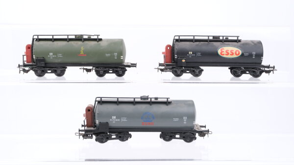 Unbekannt H0 Konvolut Kesselwagen "Buna Esso Leuna" DB DR