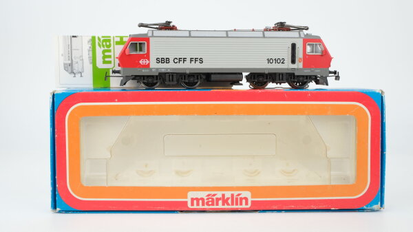 Märklin H0 3323 E-Lok BR Serie Re ⁴/₄ᴵⱽ 10102 SBB CFF FFS Wechselstrom (vermutlich verharzt)