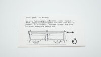 Klein Modellbahn H0 3246 Schiebedachwagen DB