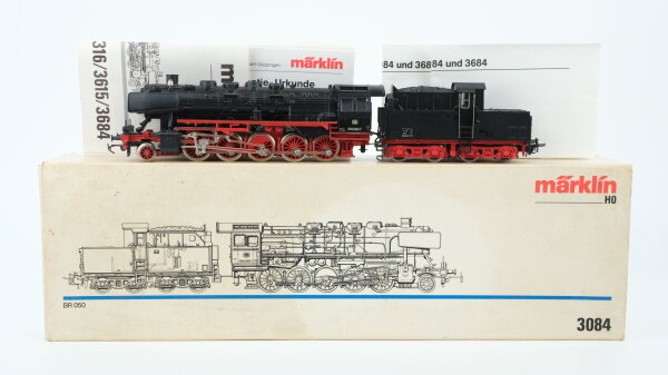 Märklin H0 3084 Schlepptenderlokomotive BR 050 082-7 DB Wechselstrom