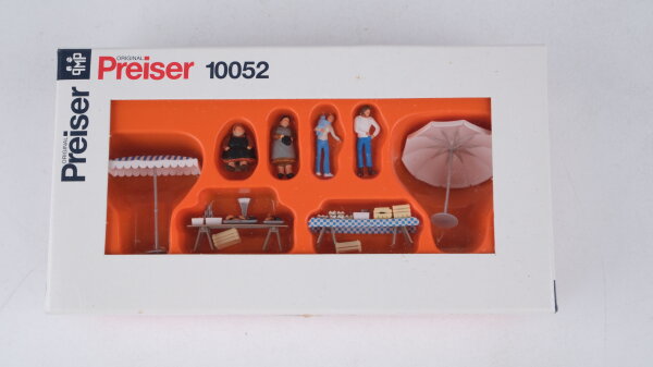 Preiser H0 10052 Marktstände
