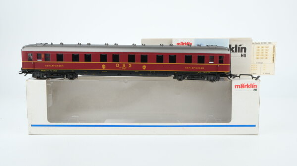 Märklin H0 43250 Schlafwagen DSG WLüg(e) (51 80 06-56 073-5) der DB