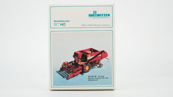 Gollwitzer Modellbau H0 68 Massey Ferguson MF 186 Mähdräscher