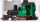 LGB Toytrain G 90785 Startset Dampflok Otto 2 Hochbordwagen (unvollständig)