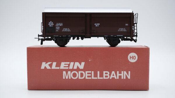 Klein Modellbahn H0 3297 Schiebenwagen mit Bremserbühne "Hs" DSB