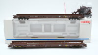 Märklin H0 4797 Niederflurwagen-Set Saadkmms der...