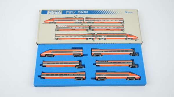 Kato N S14701 E Zugset 6-teilig TGV Analog