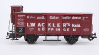 Märklin H0 84793 Museumswagen (Museum 1993) Kühlwagen mit Bremserhaus  + Mercedes LKW K.W.St.E.
