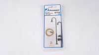 Viessmann H0 6724 Bausatz Bogenleuchte schwarz LED...