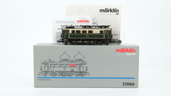 Märklin H0 37060 E-Lok BR Reihe EP 3/6 20102 K.Bay.Sts.B. Wechselstrom Digital
