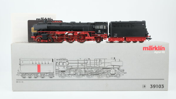 Märklin H0 39103 Dampflok mit Tender BR 01 1057 DB Wechselstrom Digital Sound