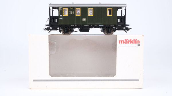 Märklin H0 43030 Reisezugwagen (09 588 Au) ehem. PwPostL bay 00 der DB