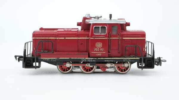 Fleischmann H0 1380 Diesellok BR V60 151 DB Wechselstrom Digital