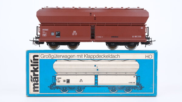 Märklin H0 4626 Großgüterwagen mit Klappdeckeldach DB