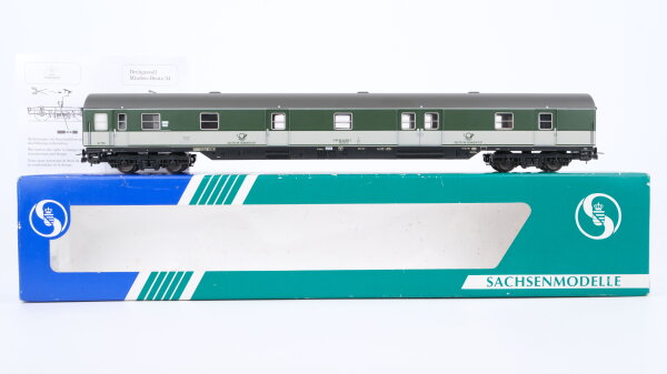 Sachsenmodelle H0 14634 Bahnpostwagen DBP