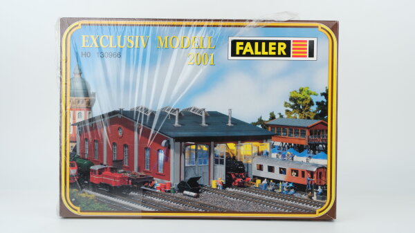 Faller H0 130966 Exclusiv Modell 2001 Waggon-Werkstatt