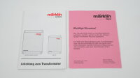 Märklin 6002 Transformer 52VA (in OVP)