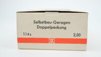 Wiking H0 114s Selbstbau-Garagen Doppelpackung