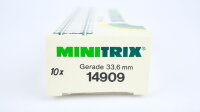 Trix N 14909 Minitrix gerades Gleis 33.6 mm (10 Stück)