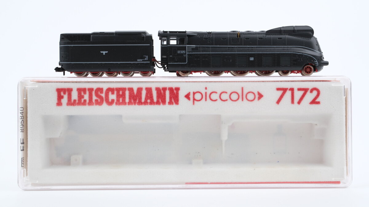 鉄道模型 FLEISCHMANN 7172 Dampflok BR 01 1070 DRG fleischmann-n-7172-stromlinien
