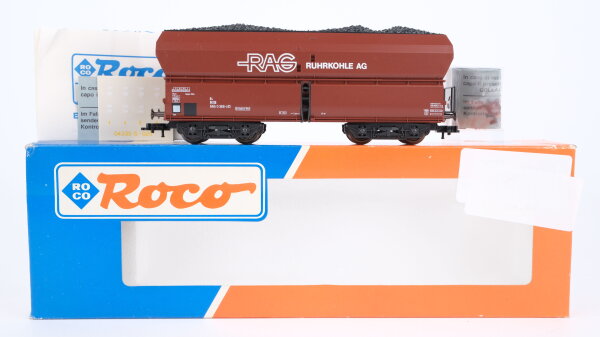 Roco H0 46244 Selbstentladewagen (665 0 368-3, RAG, Ruhrkohle AG) DB